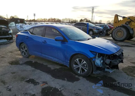 2022 Nissan Sentra Sv z USA, uszkodzony, nr VIN 3N1AB8CV5NY222893